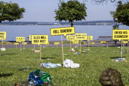 The campaigns are working: The littering situation is increasingly under control.