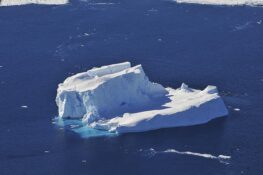 Iceberg in West Antarctica: Ice sheet degradation is happening even faster than feared. (Image: NASA/Jane Peterson)